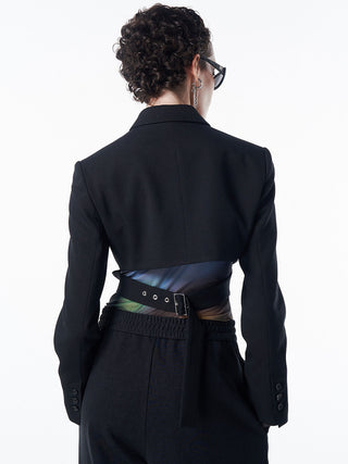 CROSS SHORT JACKET