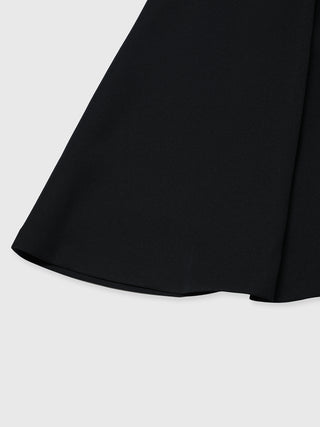 BONDING TUCK FLARE SKIRT