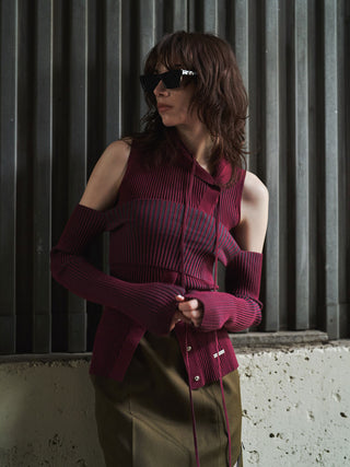 CHOKER LAYERED KNIT