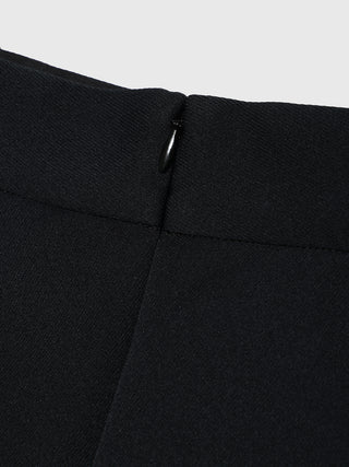 BONDING TUCK FLARE SKIRT