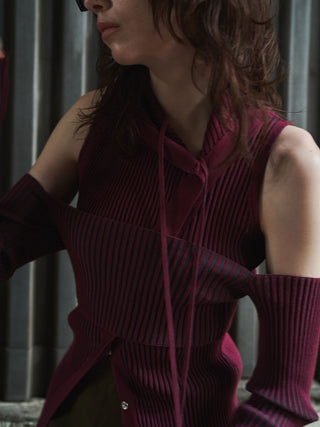 CHOKER LAYERED KNIT