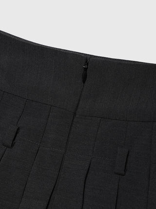 SCREW PLEATS SKIRT