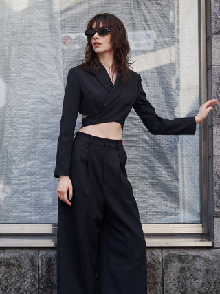 CROSS SHORT JACKET