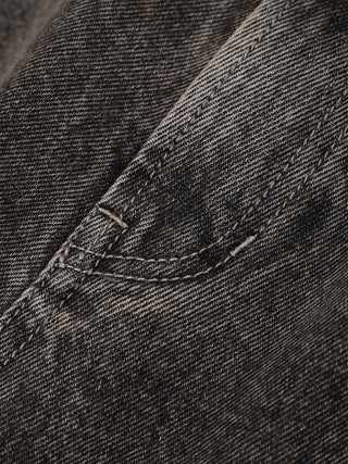 OVAL DENIM PANTS