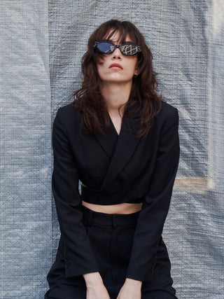 CROSS SHORT JACKET