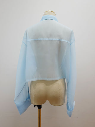 SHEER JOSEMOON SHORT SHIRTS