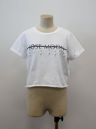 MINIMUM LOGO TSHIRT with PEARL