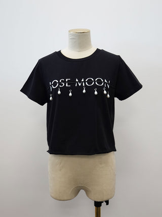 MINIMUM LOGO TSHIRT with PEARL