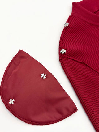 POWER SHOULDER POLOKNIT