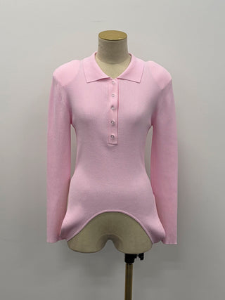 POWER SHOULDER POLOKNIT