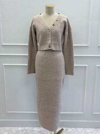 SLOW KNIT 2PIECE