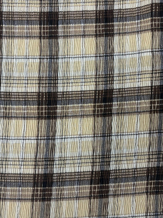 SHEER PLEATED BLOUSE