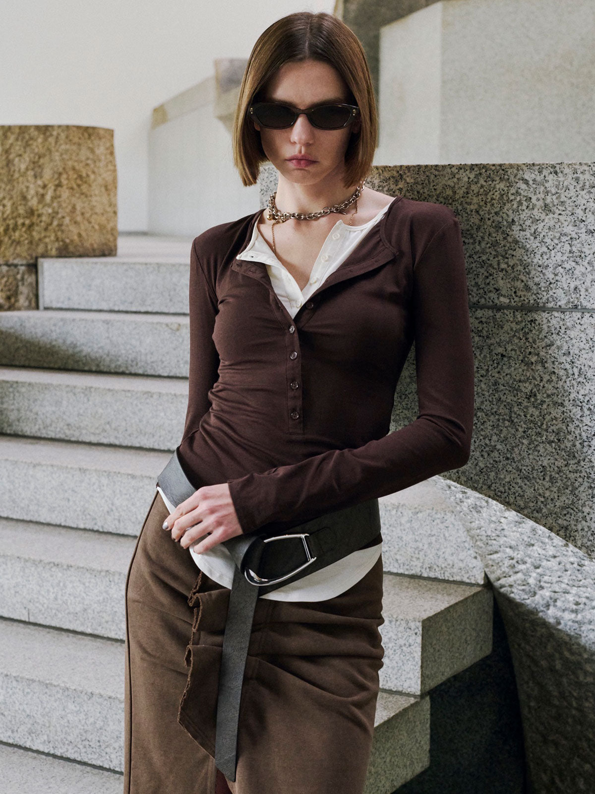 JOSEMOON D BELT with PEARL ベルト D BELT with PEARL/ディーベルトウィズパール（ベルト）｜JOSE MOON