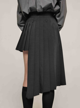 SCREW PLEATS SKIRT