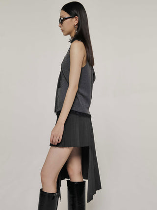 SCREW PLEATS SKIRT
