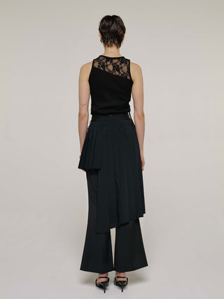SCREW PLEATS SKIRT