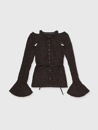 LACE COMPACT LAYERED TOPS