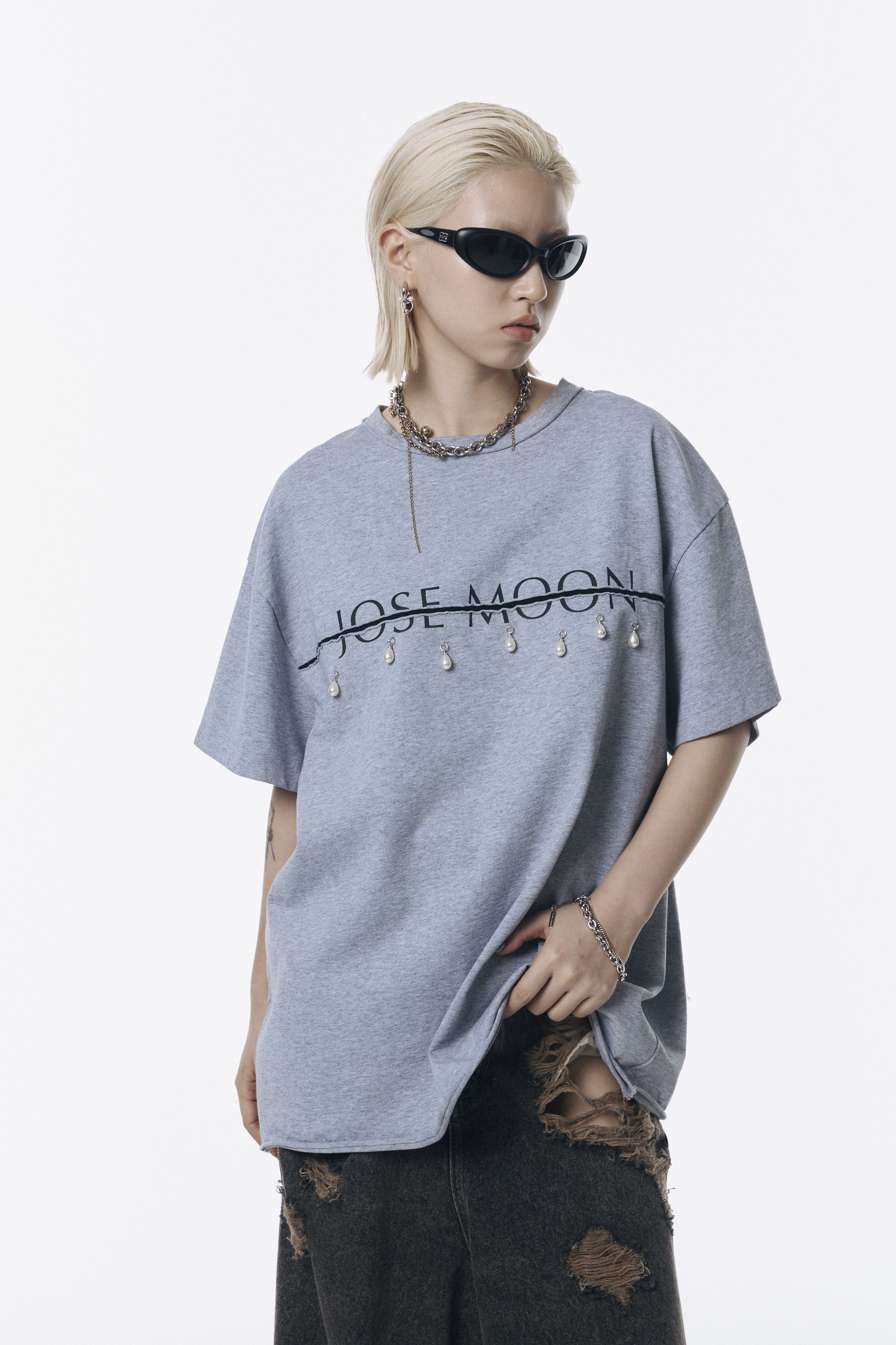 Loose Fit Wide Denim