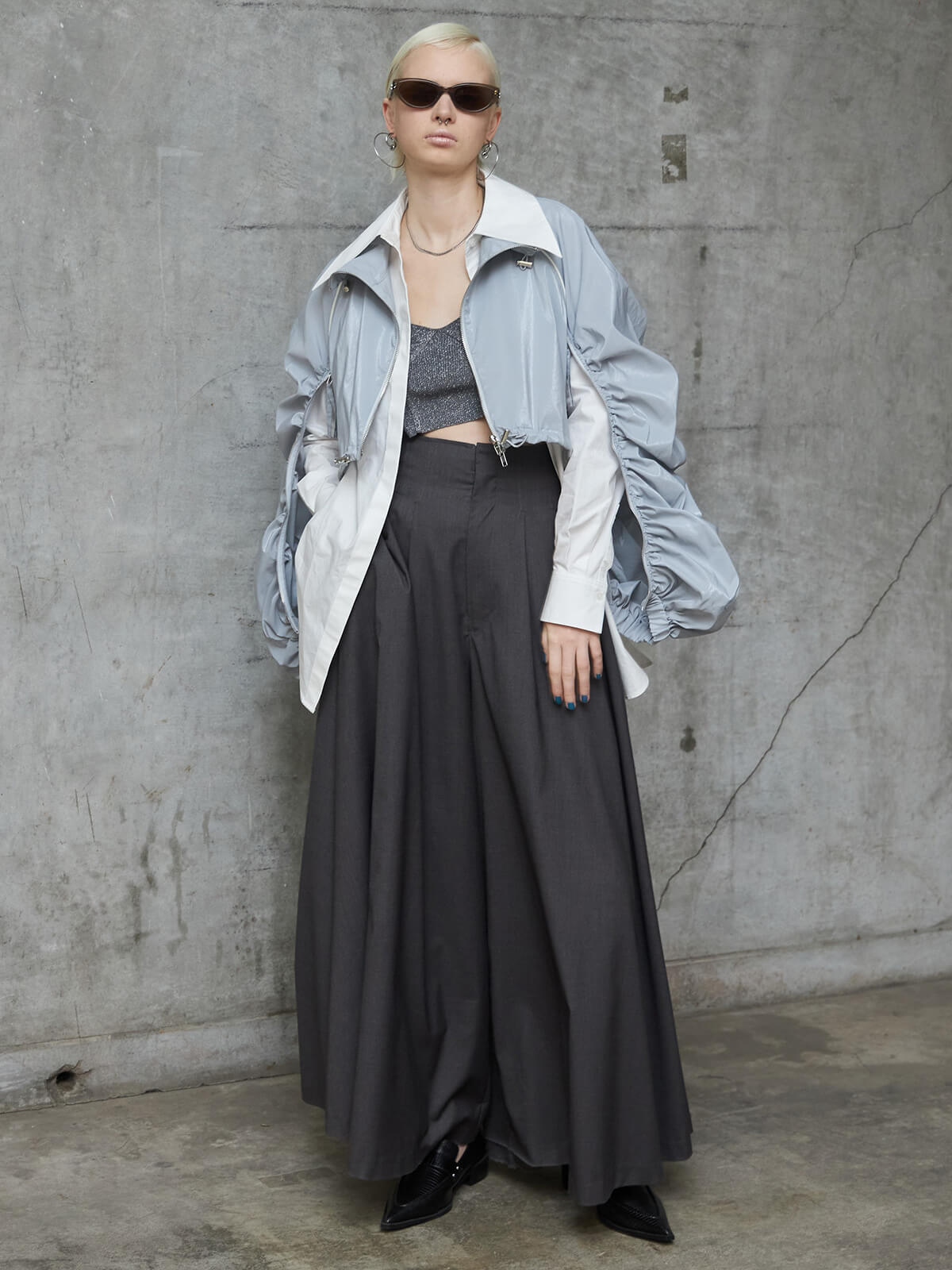 一枚目写真トップスもあります完売　マーブルシュッド　Christrose Wide Pants