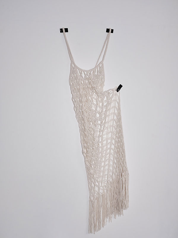 MACRAME DRESS(F WHITE): DRESSjosemoon