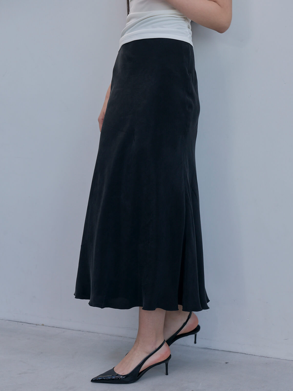 CUPRA NARROW SKIRT(36 BLACK): BOTTOMSjosemoon