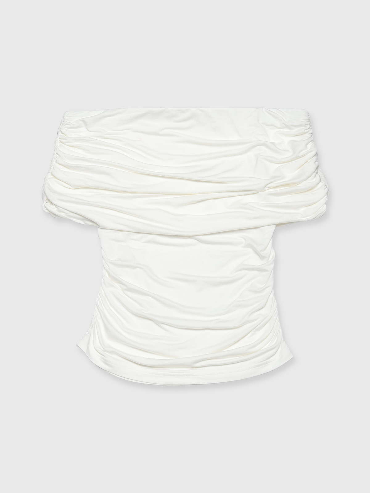 GATHER OFF SHOULDER TOPS(F WHITE): TOPSjosemoon