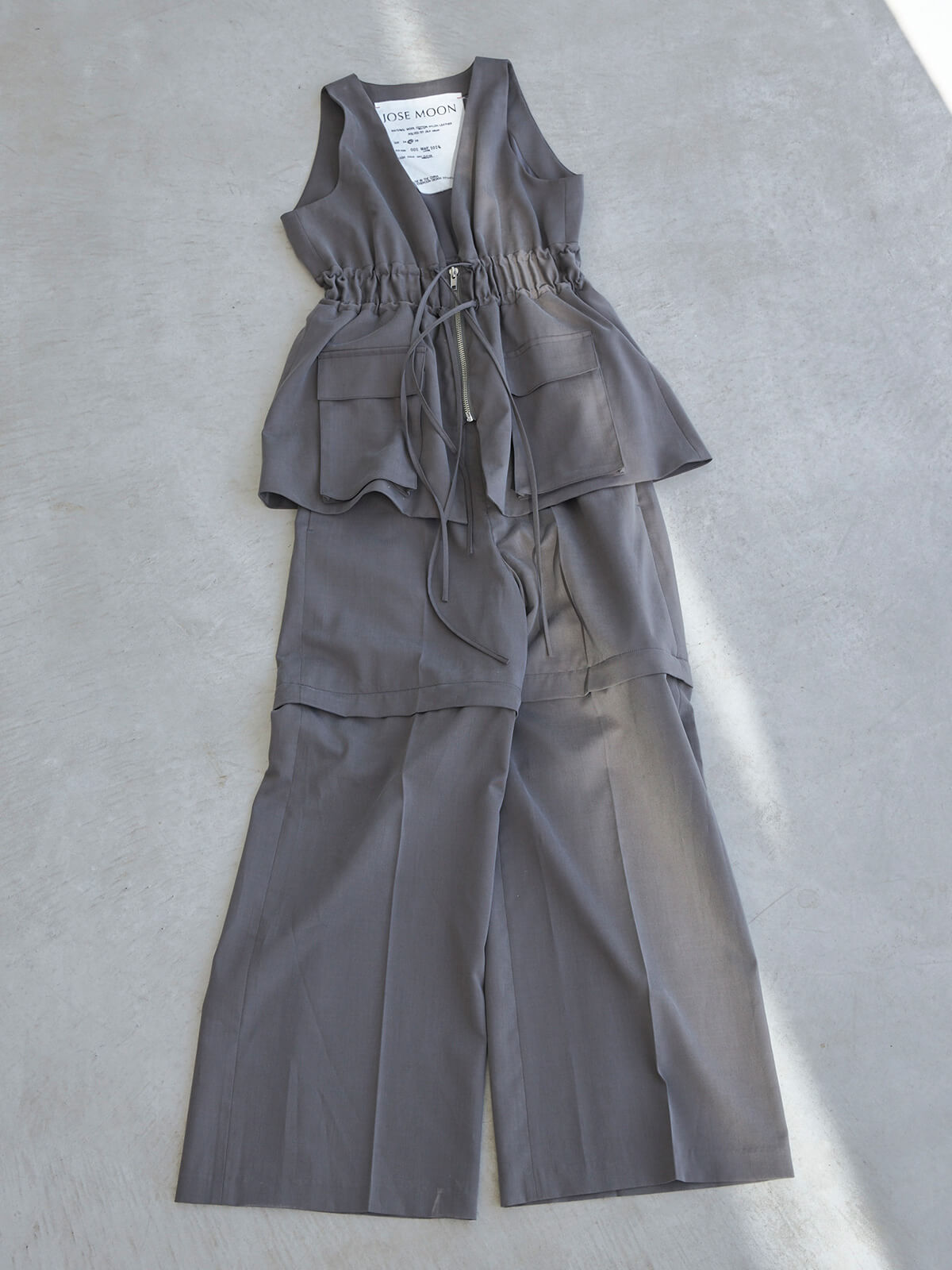 JOSE MOON オールインワン SIDE CUTTING JUMP SUITS/サイド