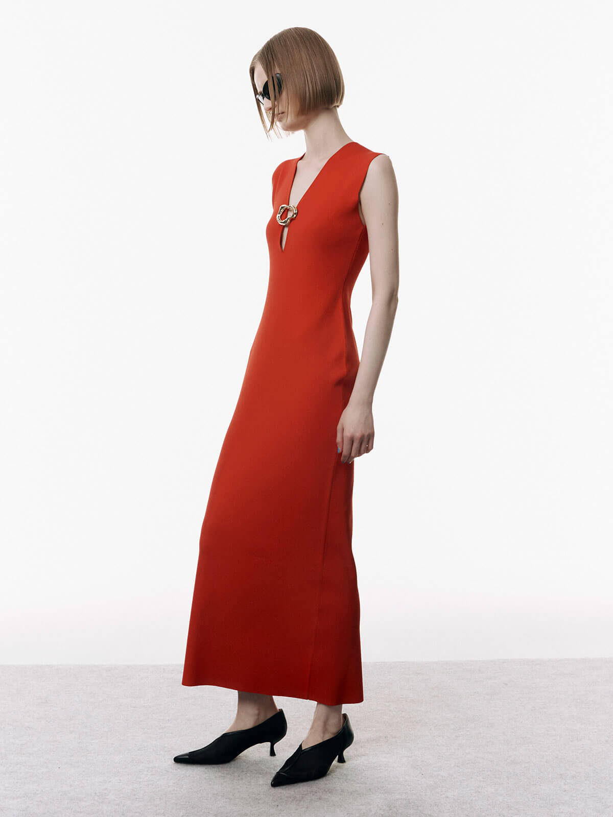 JOSEMOON LOOSE FIT KNIT DRESS ニットワンピース