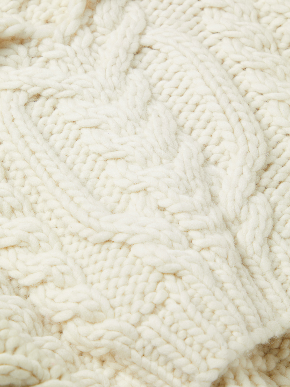 HANDMADE WOOL KNIT(F WHITE): TOPSjosemoon