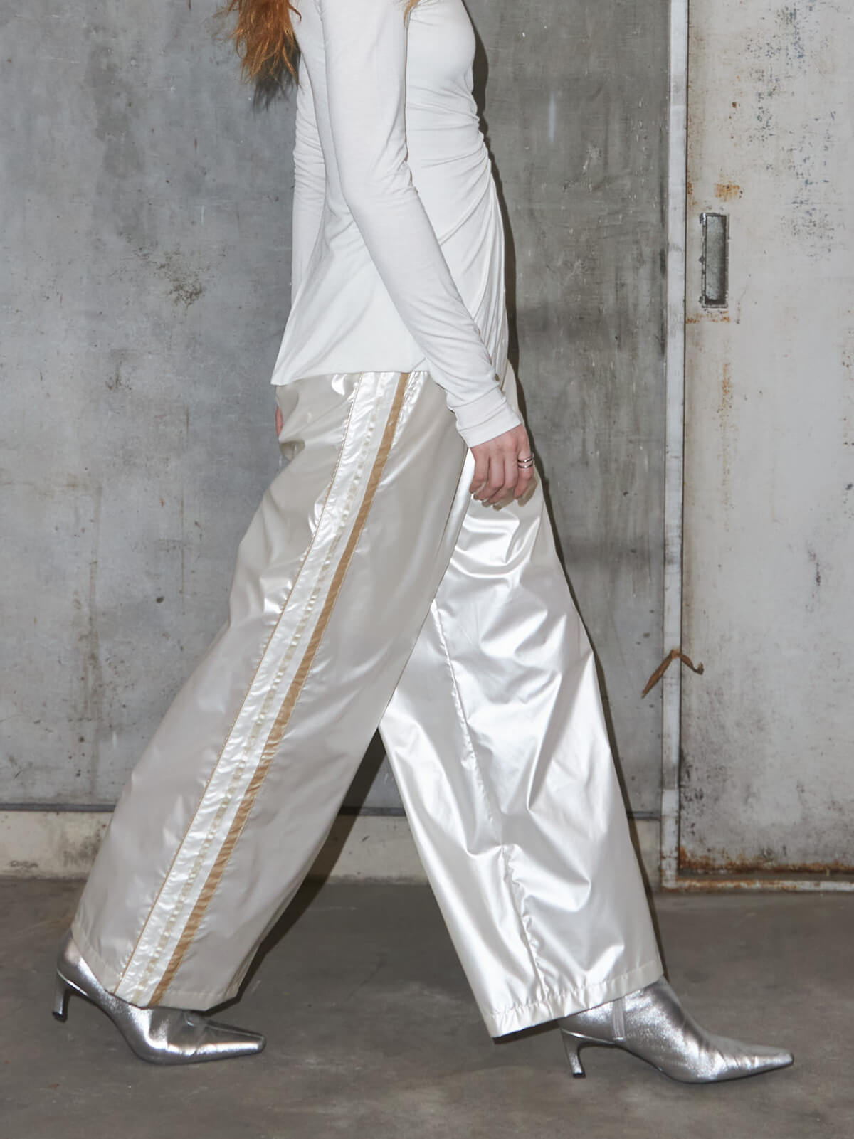 SHINY TRACK PANTS　josemoon数回着用