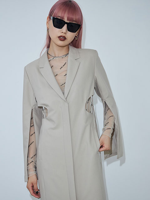 JOSE MOON COMFORTABLE TRENCH COAT