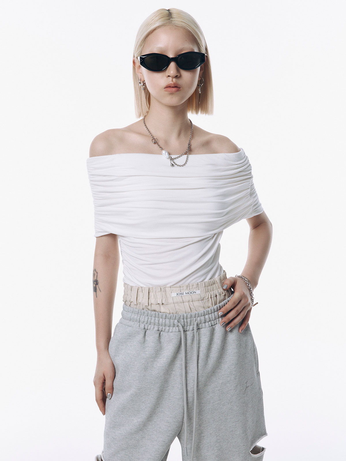 GATHER OFF SHOULDER TOPS