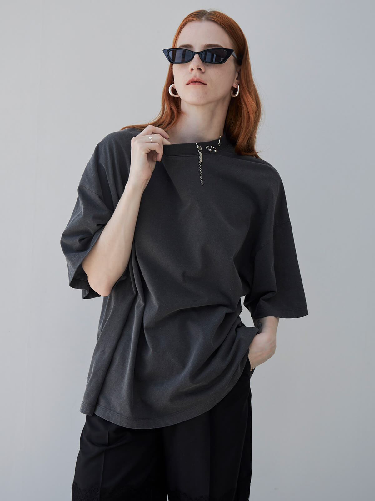 PIERCE OVERSIZED T-SHIRT