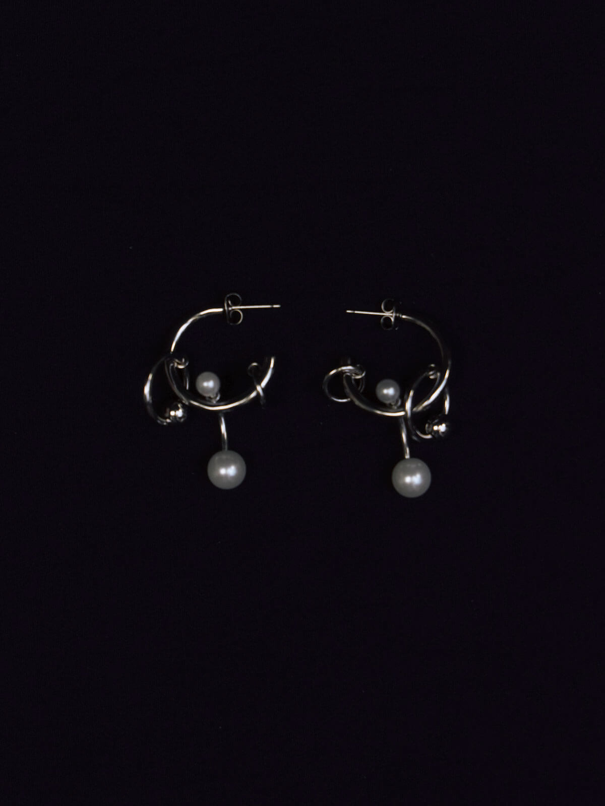 【JUSTINE CLENQUET】CHASE EARRINGS