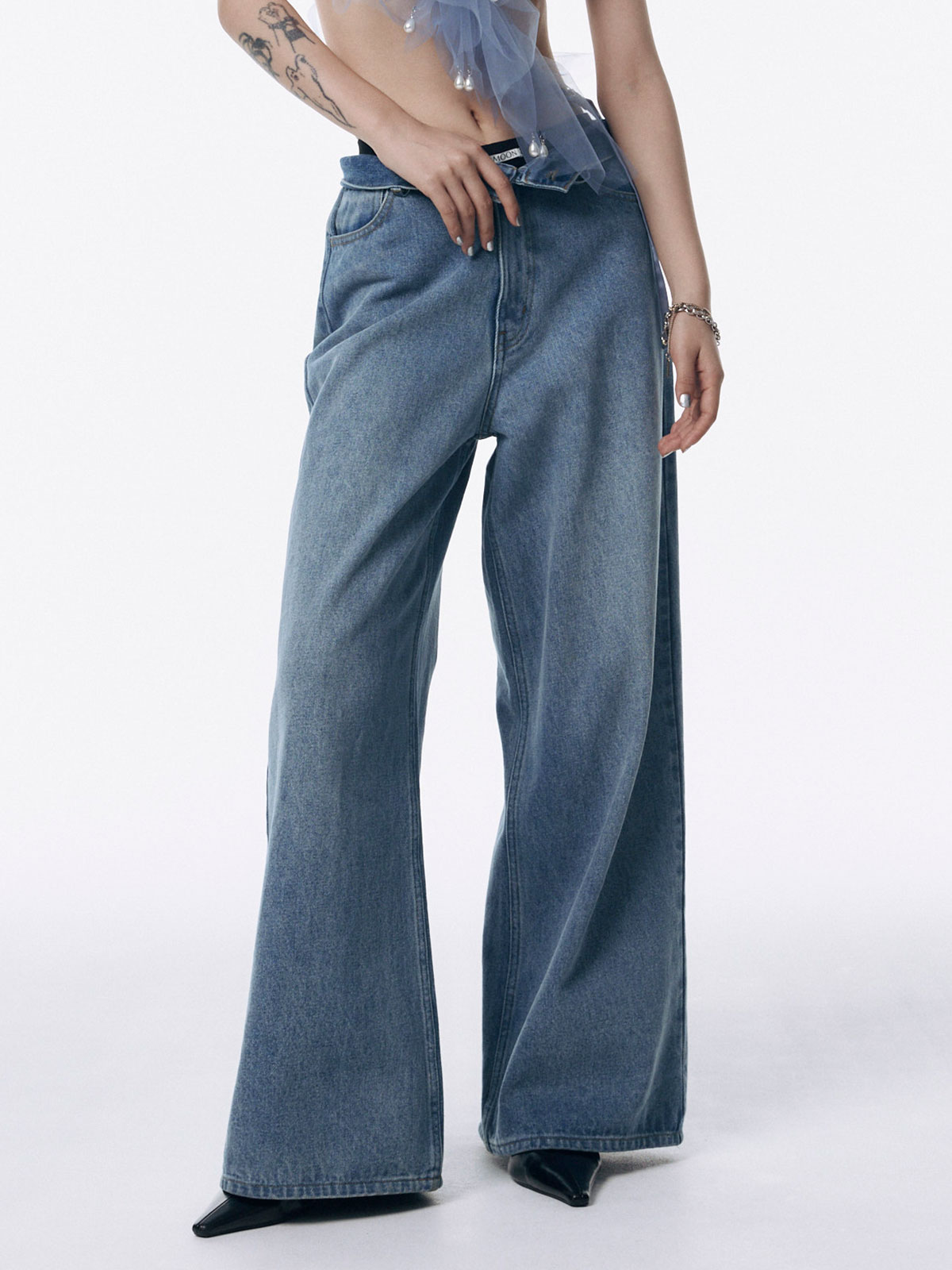 LOOSE FIT WIDEDENIM