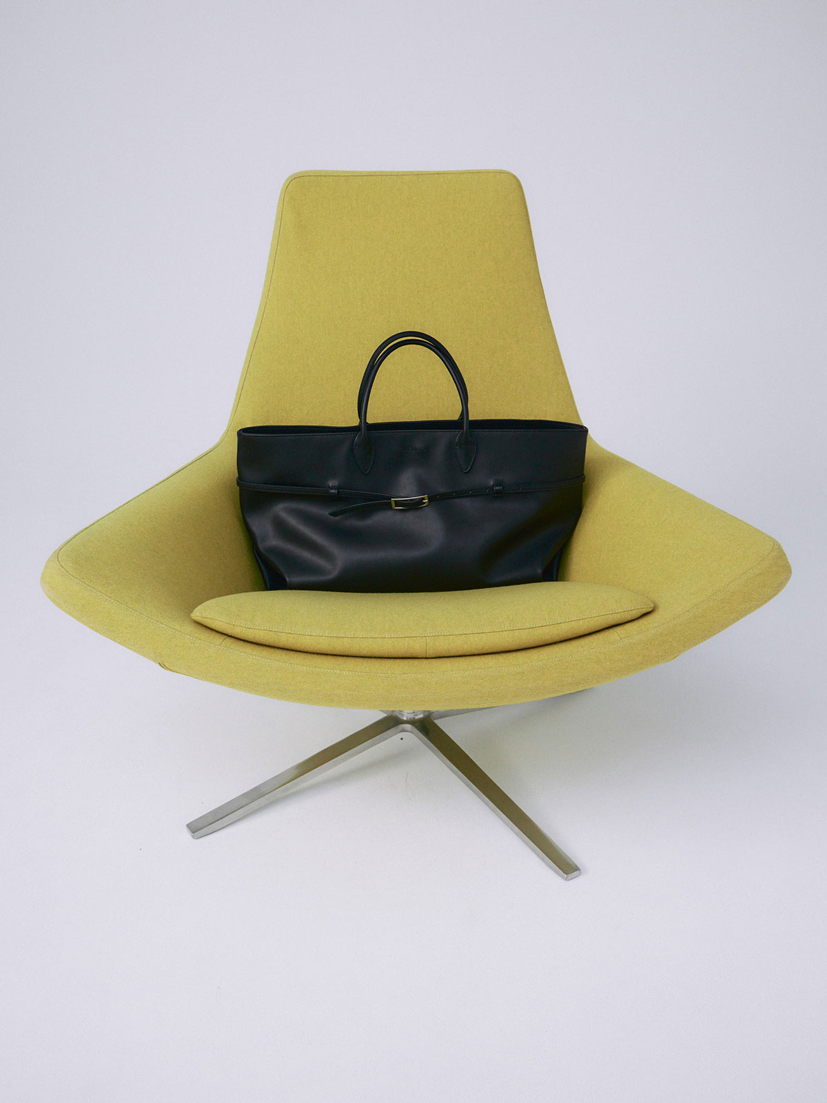 BELTED BOSTON BAG