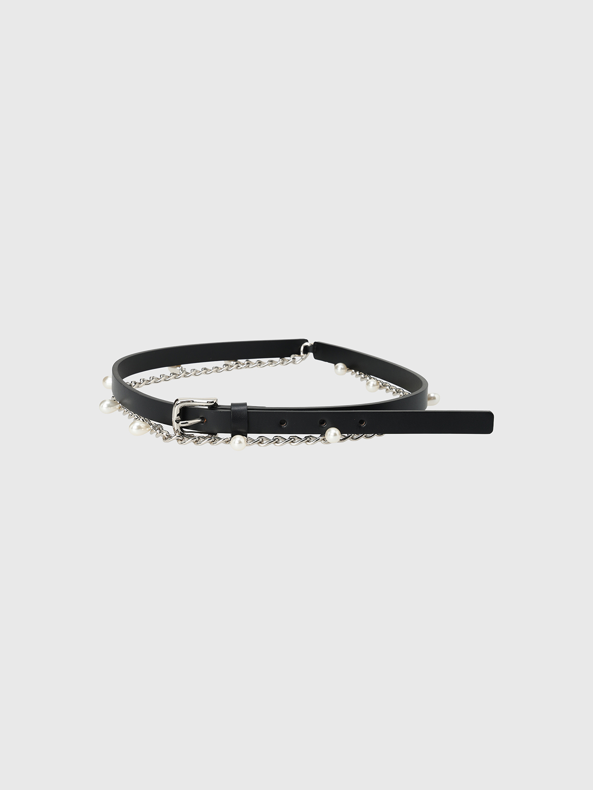 CHAIN BELT with PEARL